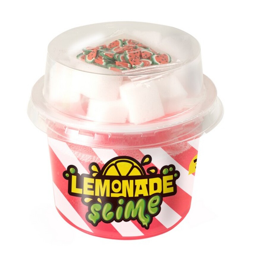 

Слайм Lemonade розовый