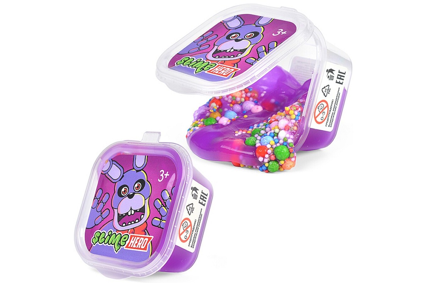 

Слайм HERO Роботы Заяц фиолетовый Slime SLM275