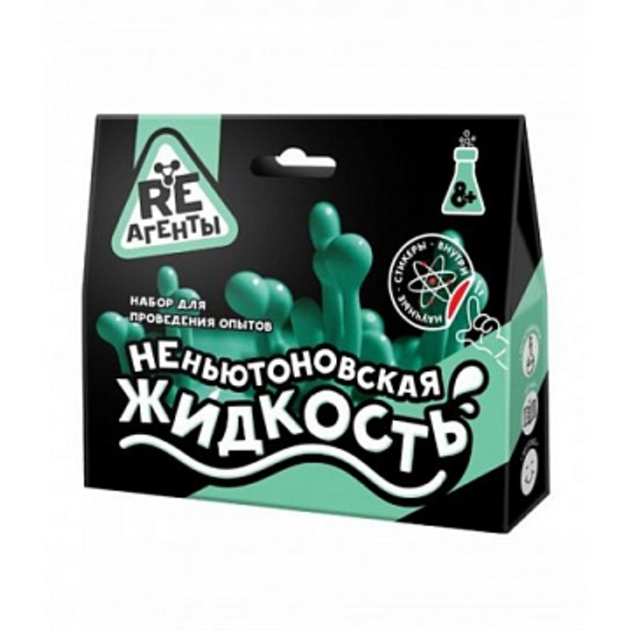 

Научно-познавательный набор "Неньютоновская жидкость" зеленый