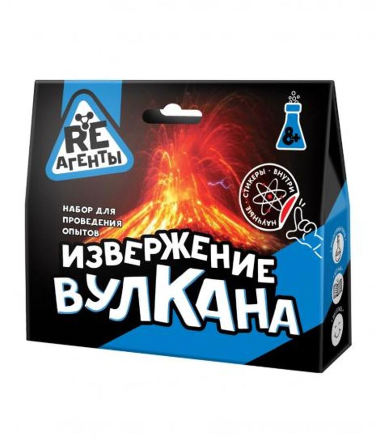 

Научно-познавательный набор. Извержение вулкана. Синий