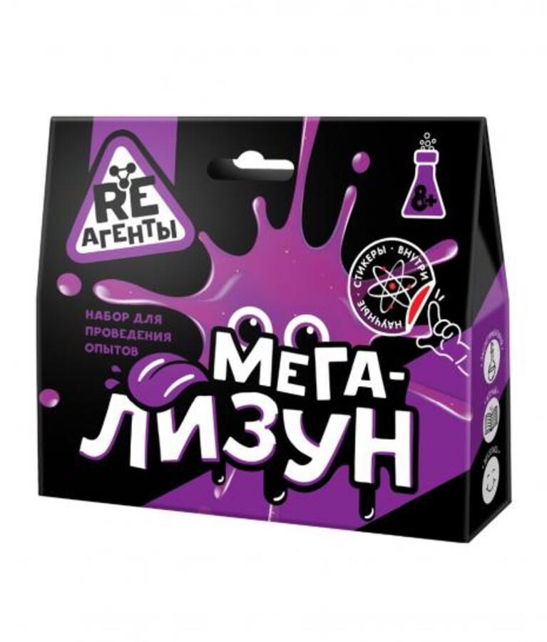 

Научно-познавательный набор. Мега-Лизун. Фиолетовый