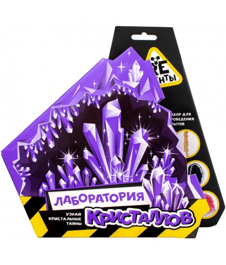 

Научно-познавательный набор "Лаборатория кристаллов", модели "Re-Агенты"