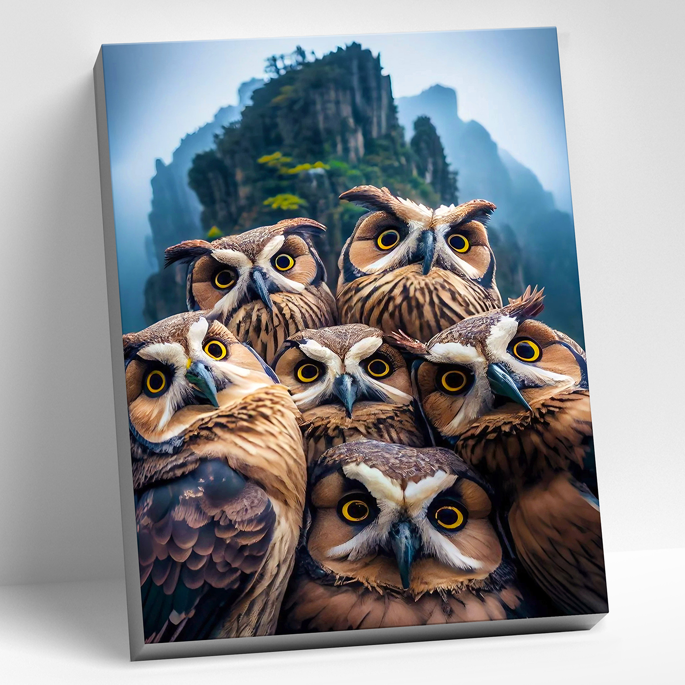 Картина по номерам 40х50см Совы