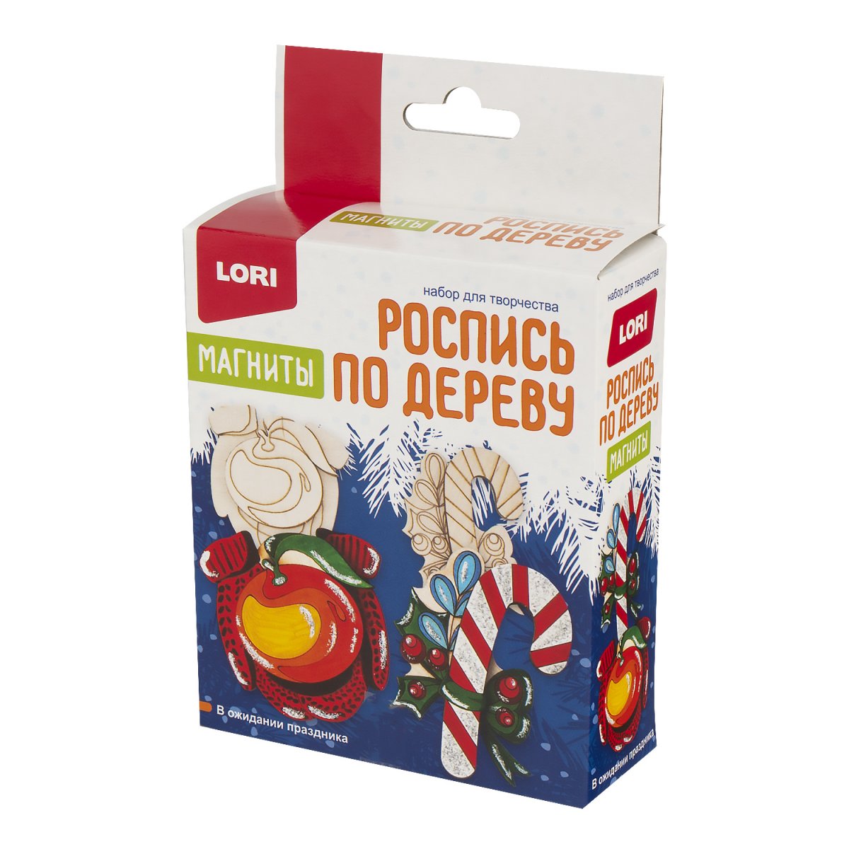 

Роспись по дереву Магниты В ожидании праздника LORI Фнн-048