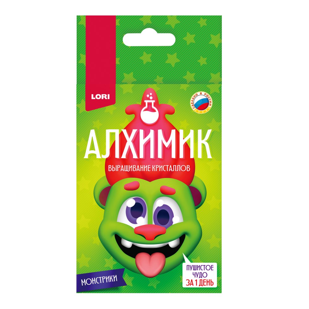 

Выращивание кристаллов Алхимик Монстрики Зеленый