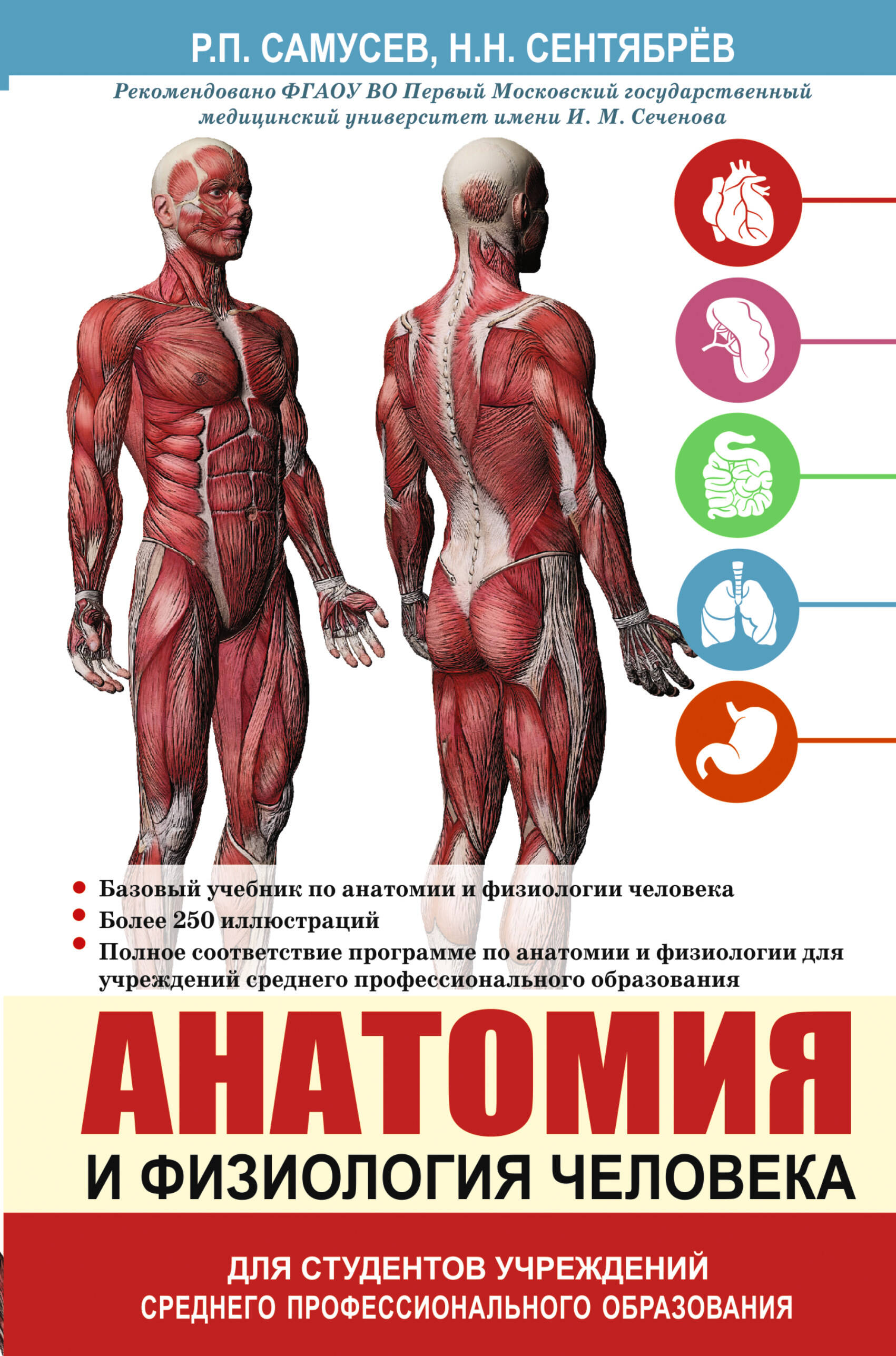

Анатомия и физиология человека. Учебное пособие для студентов учреждений СПО