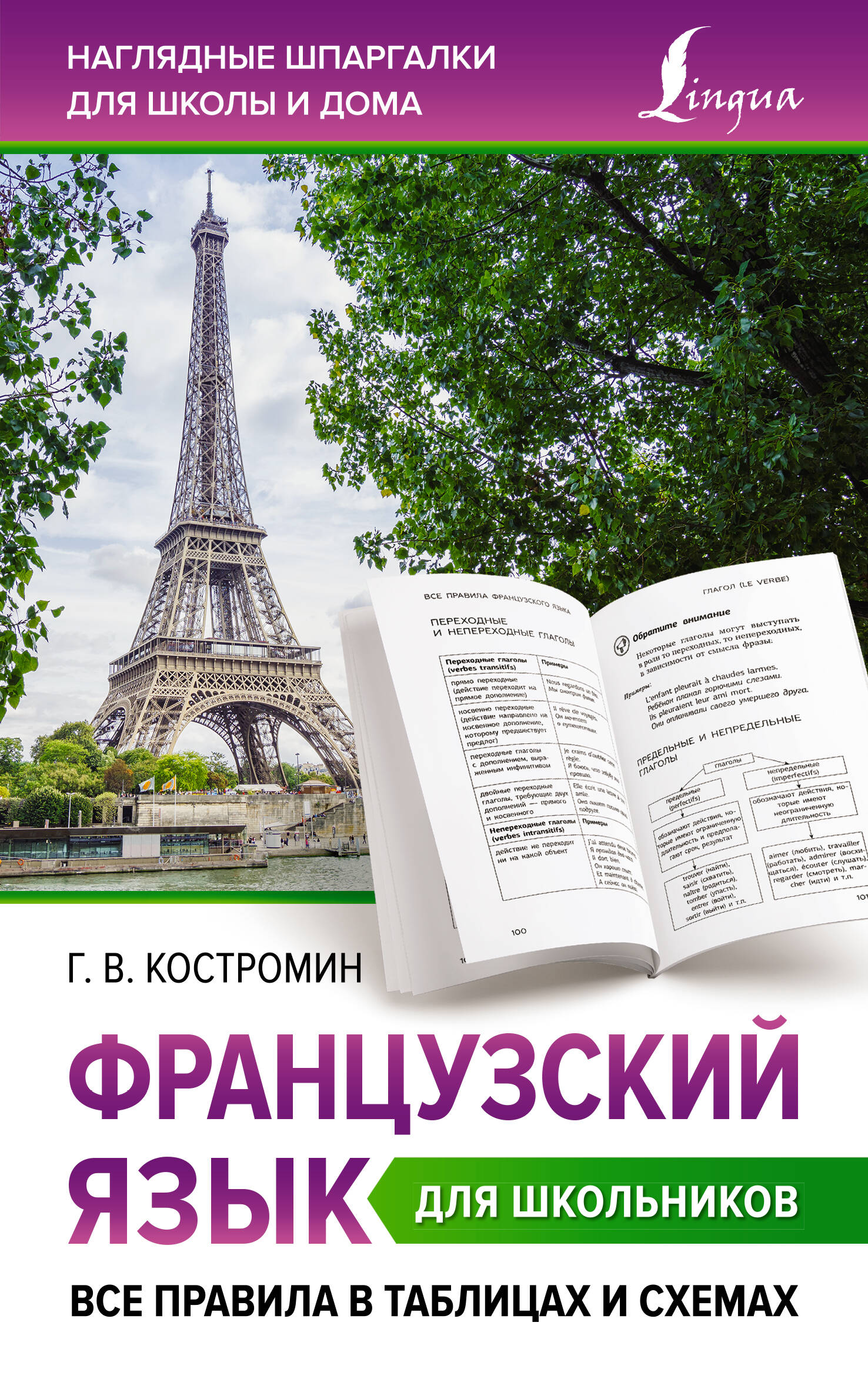 

Французский язык для школьников. Все правила в таблицах и схемах