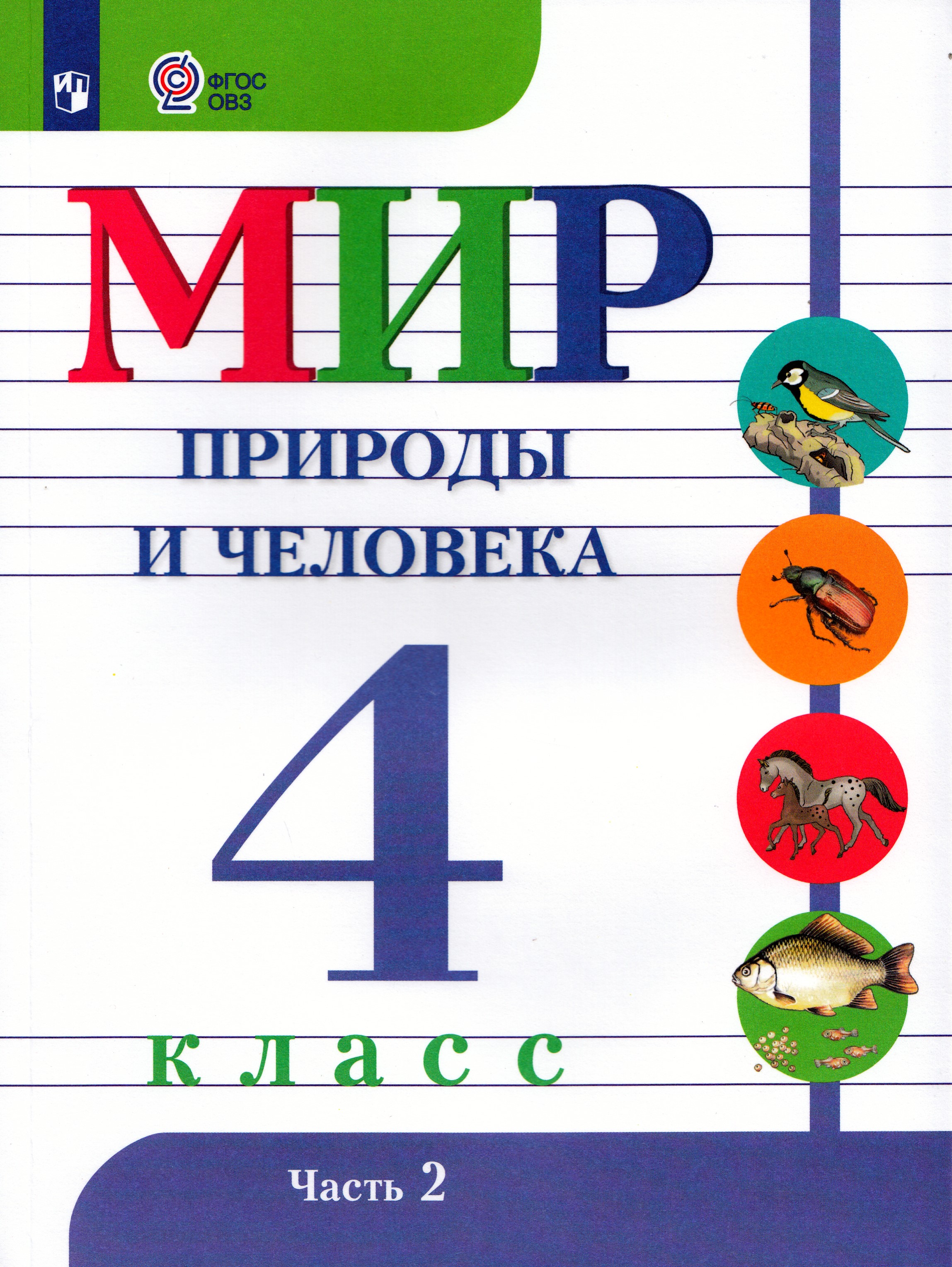 

Мир природы и человека. 4 класс. Часть 2. Учебник для общеобразовательных организаций, реализующих адаптированные основные общеобразовательные программы