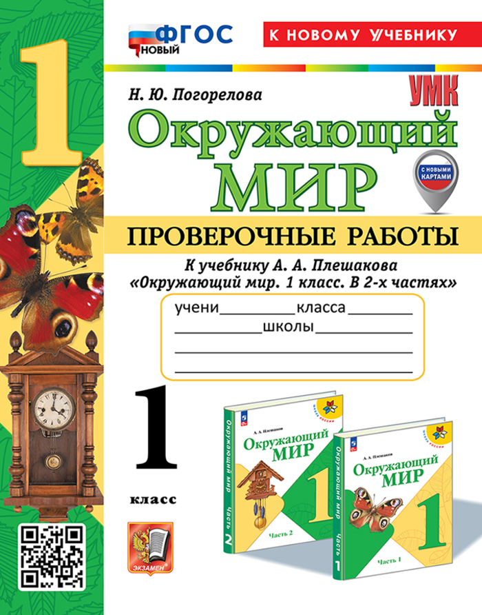 

Окружающий мир. 1 класс. Проверочные работы