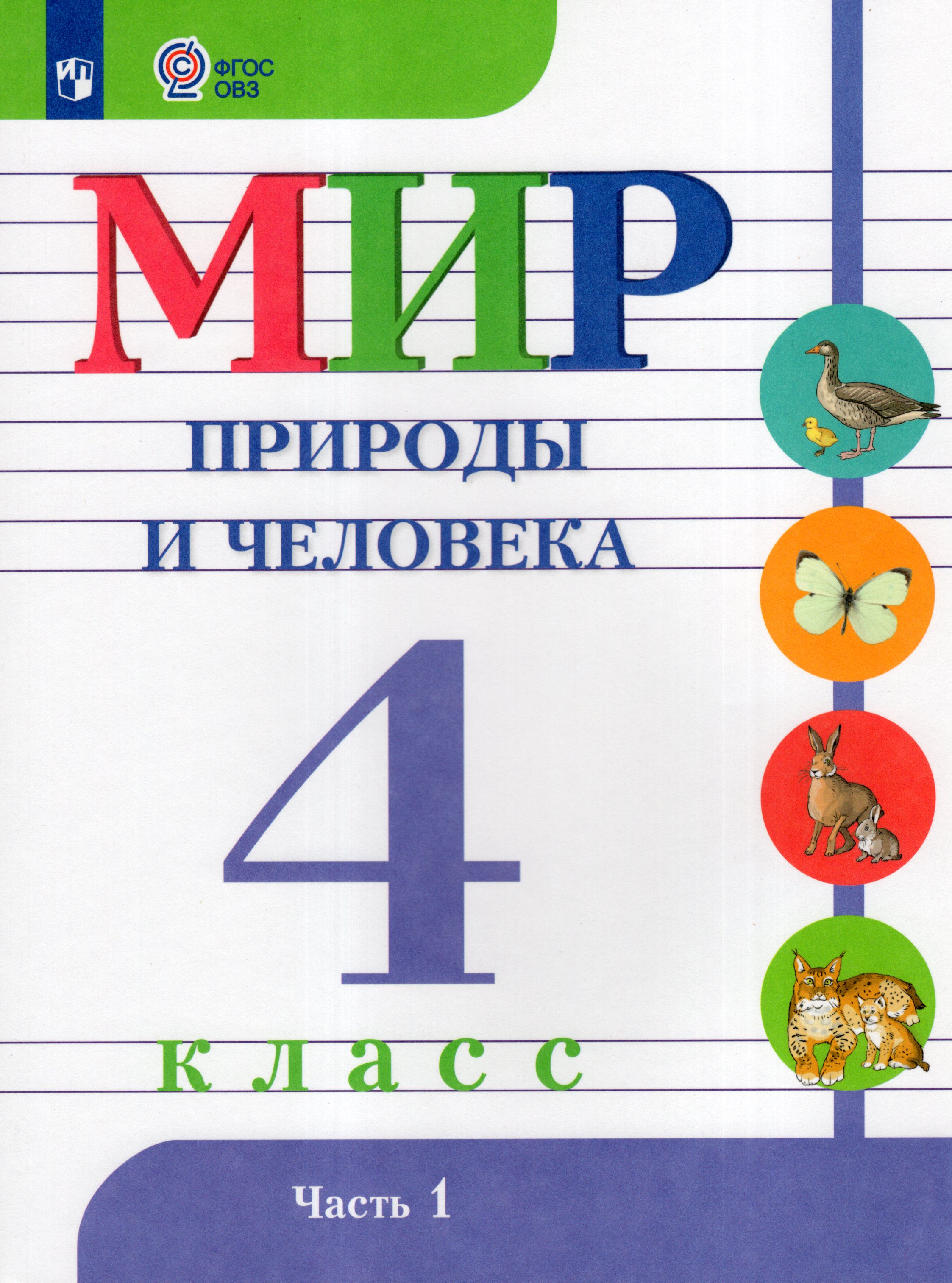 

Мир природы и человека. 4 класс. Часть 1. Учебник для общеобразовательных организаций, реализующих адаптированные основные общеобразовательные программы