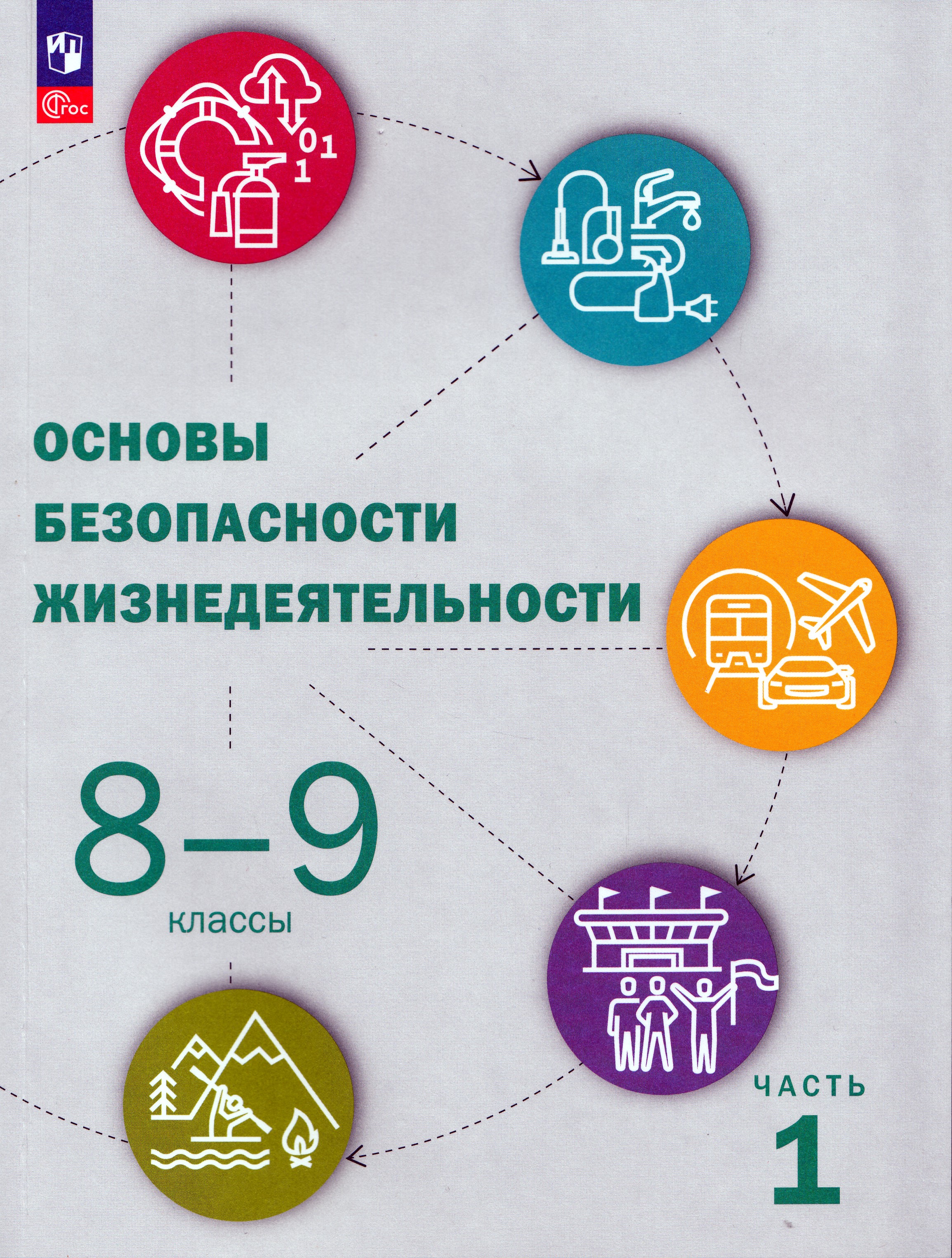 

Основы безопасности жизнедеятельности. 8-9 классы. Учебник. Часть 1