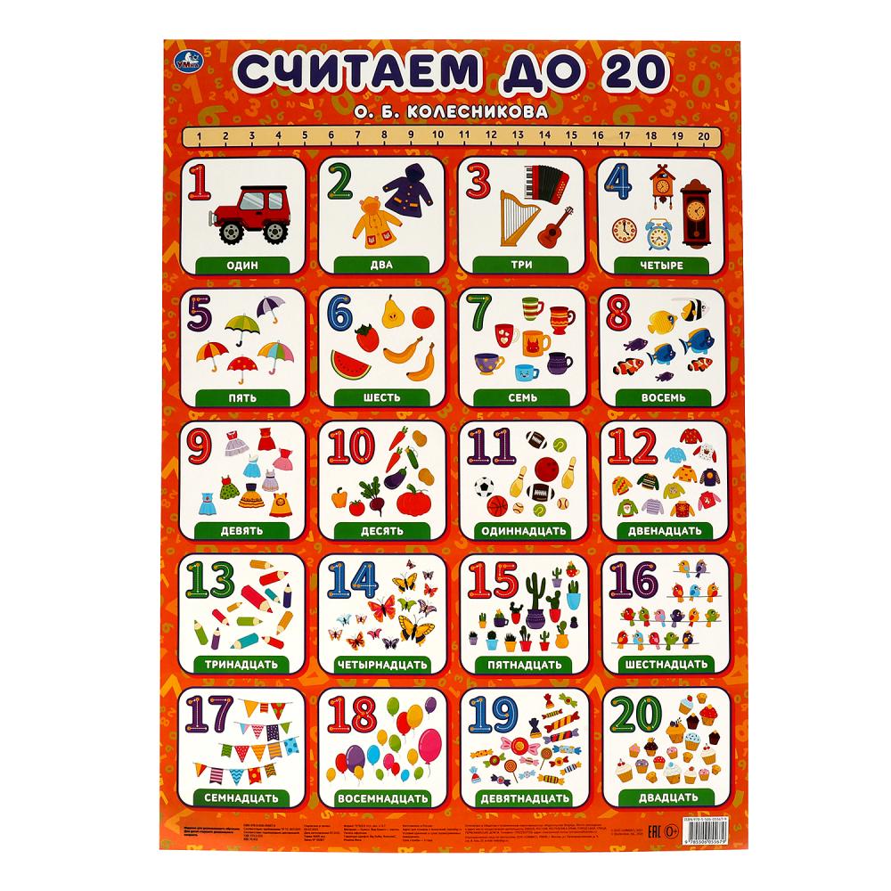 Плакат. Математические считалки для дошкольников. Счет для дошкольников. Плакат пиши стирай сложение. Считай 2.