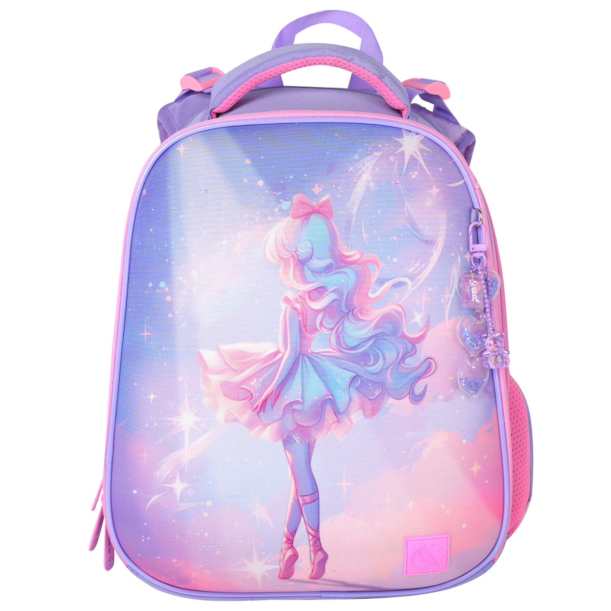 

Рюкзак 2отд. ERGO First Magic ballerina 37х29х17см эргоном.спинка Кокос