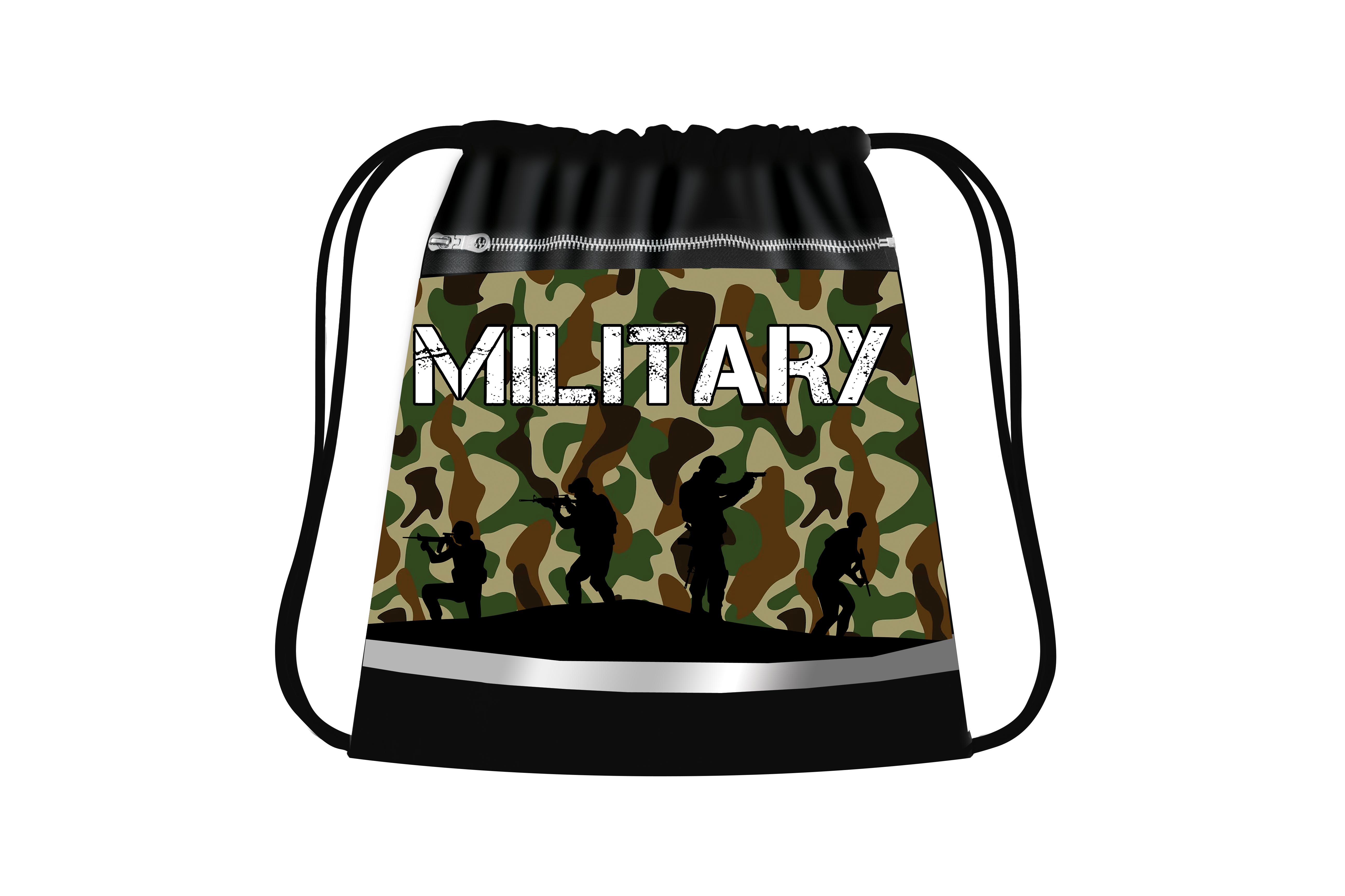 

Сумка для обуви 1отд. Military 34х42см карман светоотр.полоса ПЧЕЛКА СДС-71 (уни)