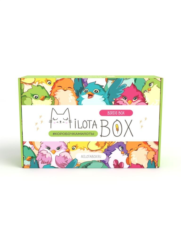 

MilotaBox Birds Box Птички коробочка с сюрпризом ILIKEGIFT MB137