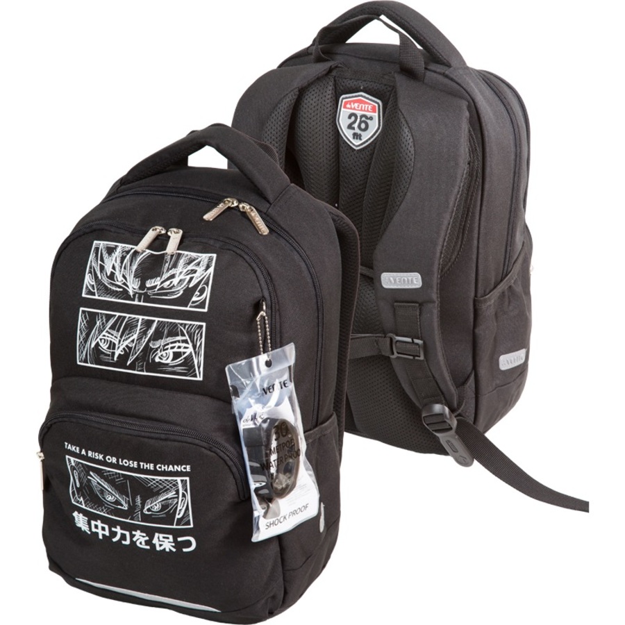 

Рюкзак 2отд. Fit26 Fearless 39x26,5x15,5см с отд. для ноутбука deVENTE
