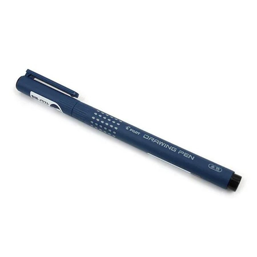 

Ручка линер черная 0,6мм Drawing Pen 02 PILOT SWN-DR-02 (B)