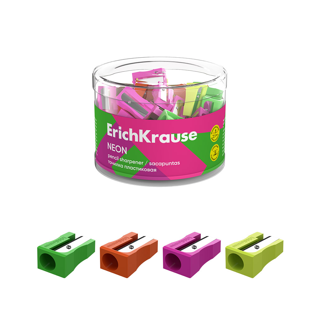

Точилка 1отв. пластик EasySharp Neon ассорти ERICH KRAUSE 59986