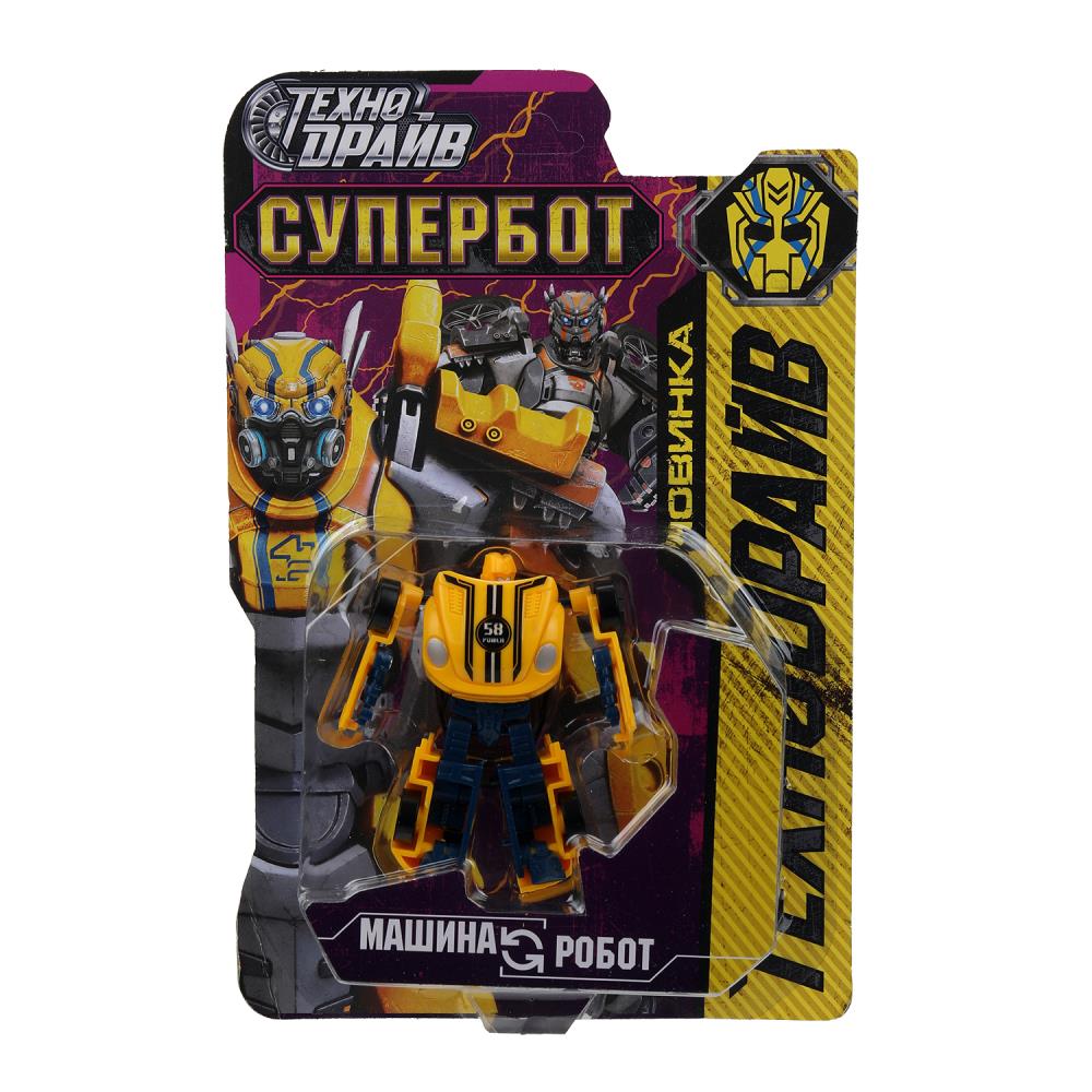 Робот трансформирующийся в машину Супербот желтый блистер ТЕХНОДРАЙВ B2155737-R 381₽