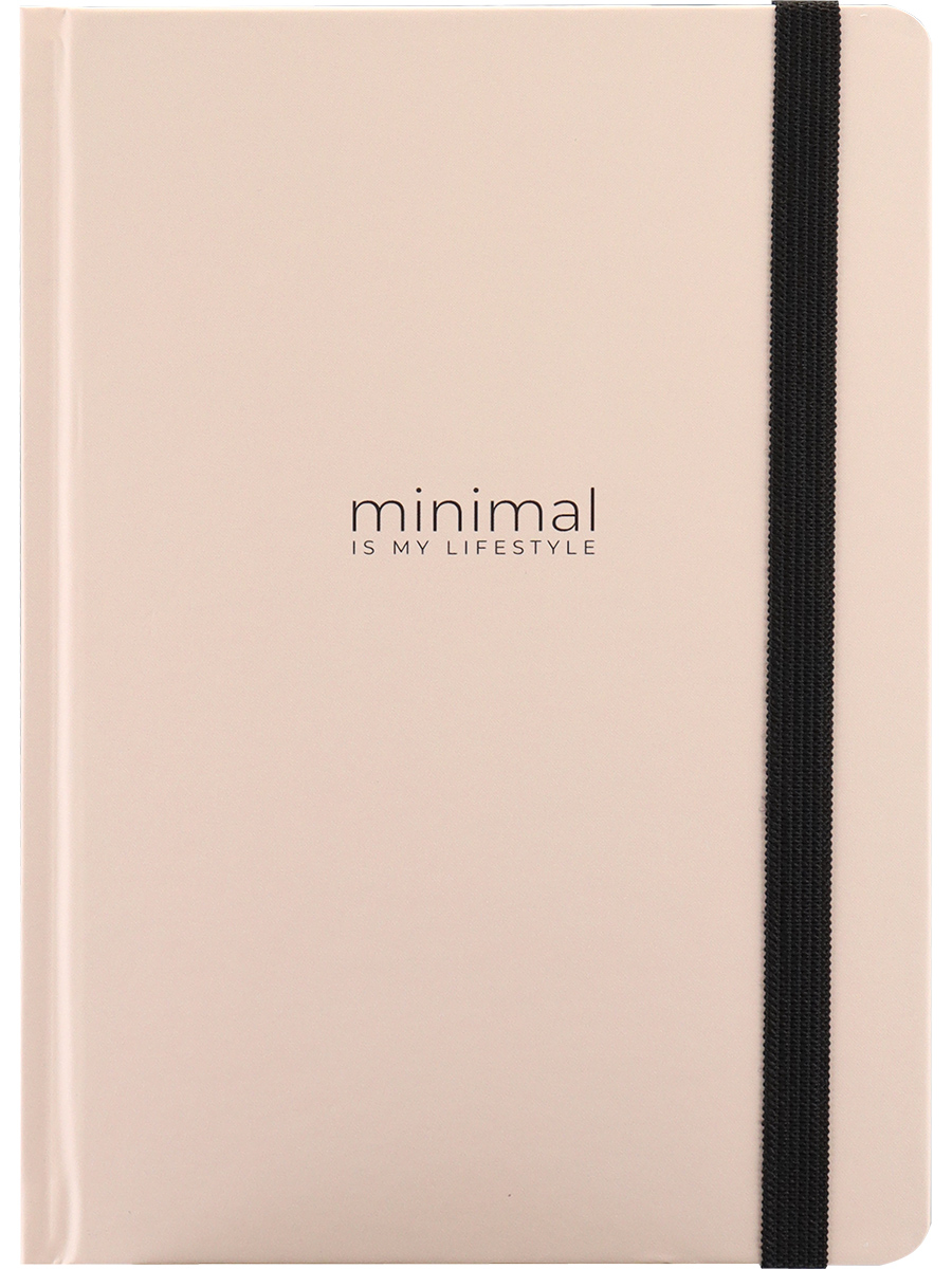 

Книжка записная А5 96л клетка тв.обл. Бежевая обложка мат.лам. на резинке PROF-PRESS 96-5000