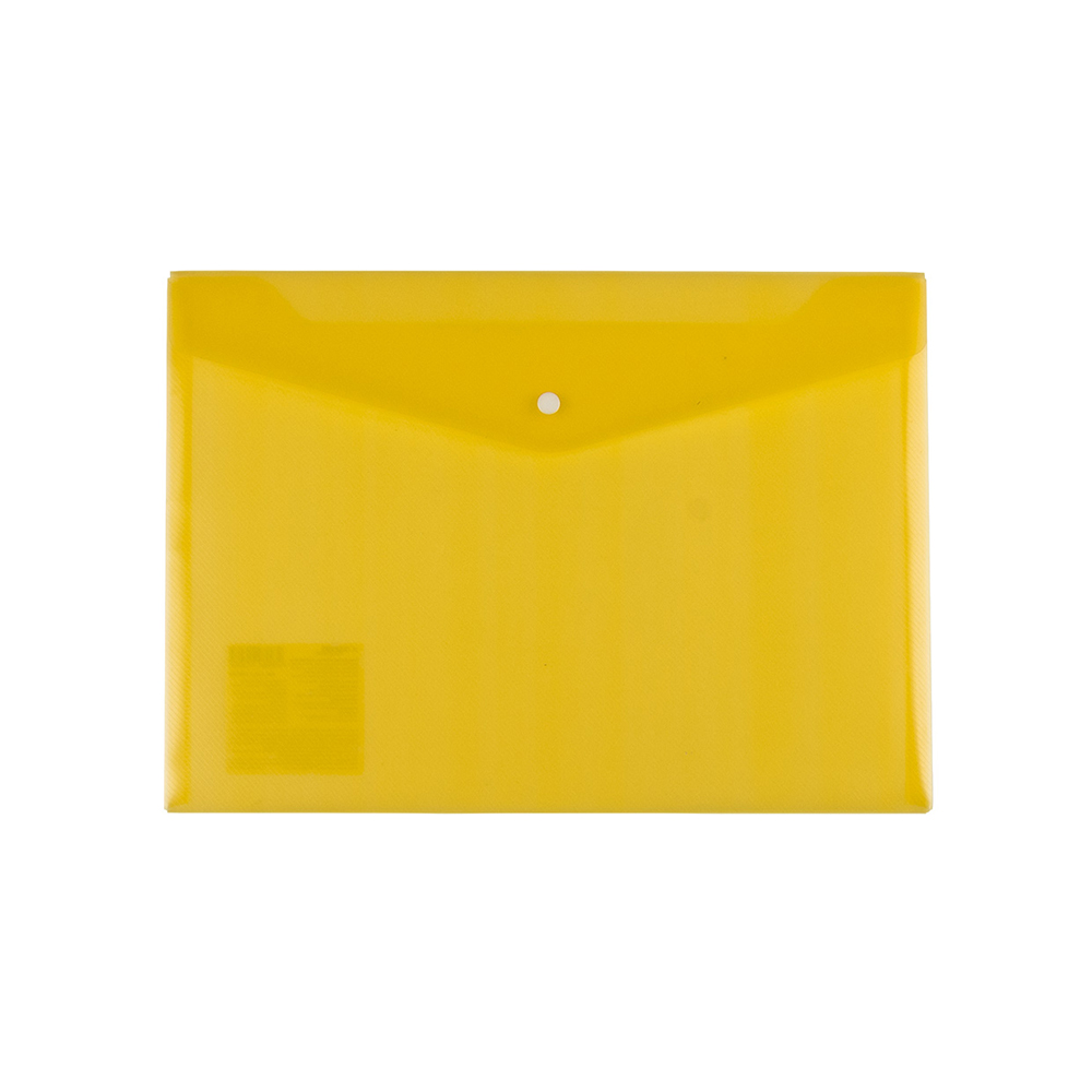 

Папка с кнопкой пластик А4 1отд. Classic желтый диагональ EXPERT COMPLETE 2205314