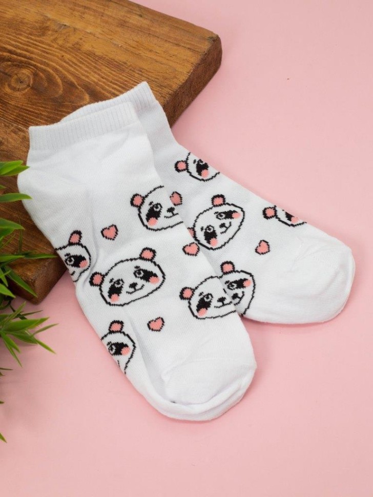 

15960 Носки женские Sweet panda mini р.35-40