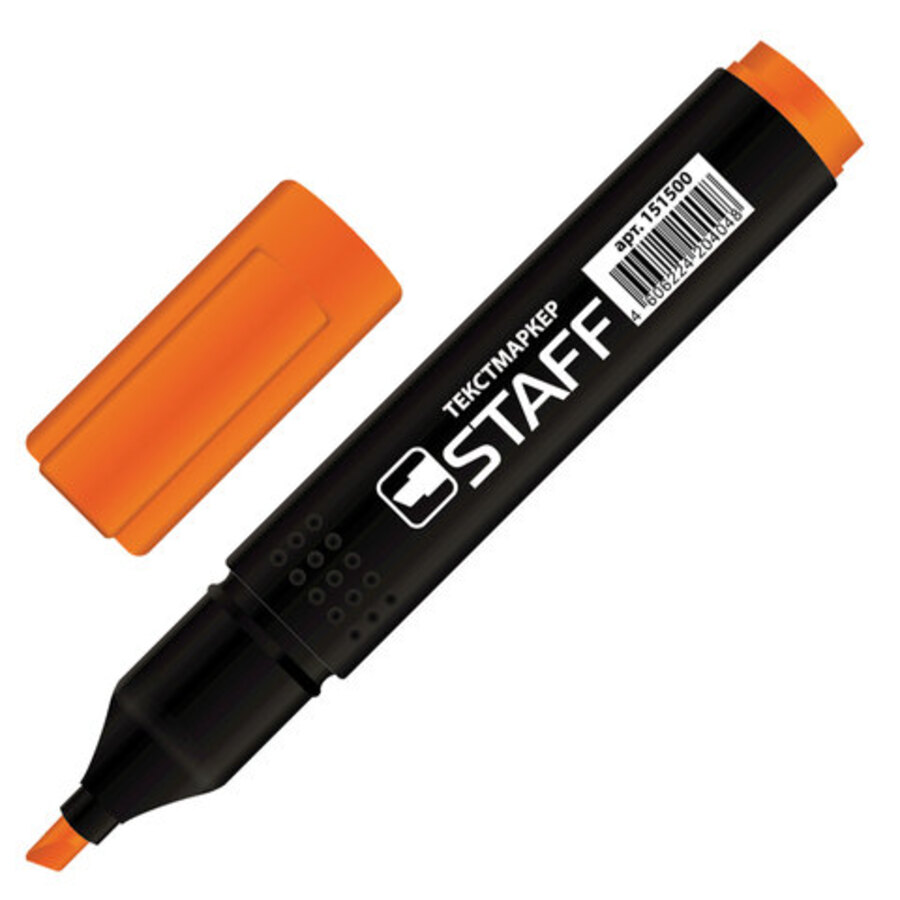 

Текстовыделитель 1-4мм STICK Оранжевый STAFF 151500