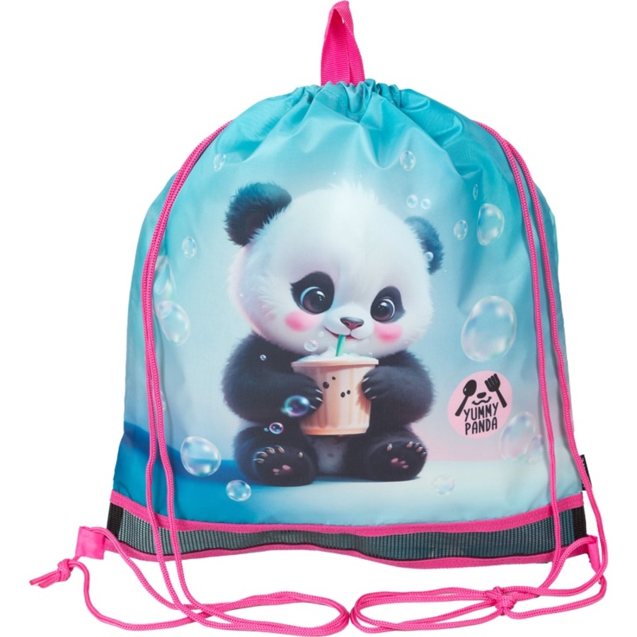 

Сумка для обуви 1отд. Yummy Panda 40х47см вентиляция ручка-петля deVENTE 7040545 (жен)