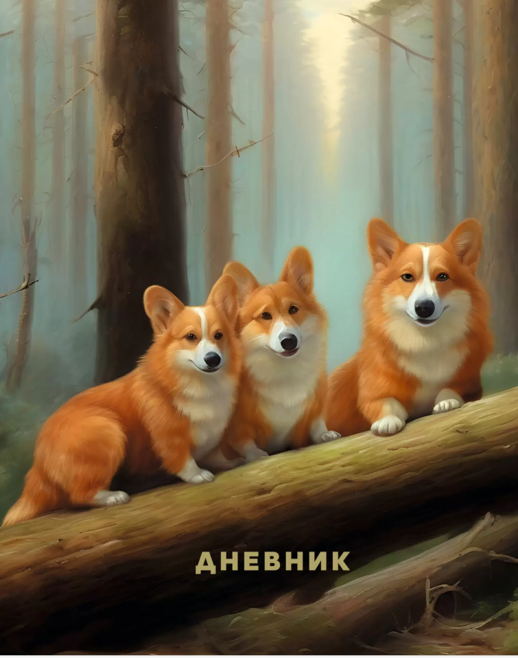 

Дневник универсальный тв.обл. Утро в сосновом бору мат.лам выб.лак Listoff ДУЛ254805 (жен)