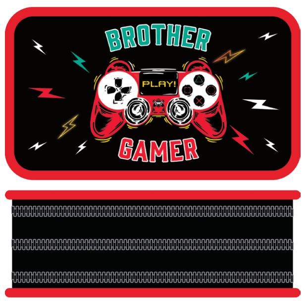

Пенал 3отд. Brother gamer 105х190мм ПЧЕЛКА ПО-06110 (муж)