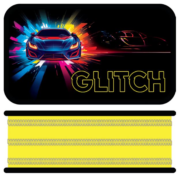 

Пенал 3отд. Glitch 105х190мм ПЧЕЛКА ПО-06110 (муж)