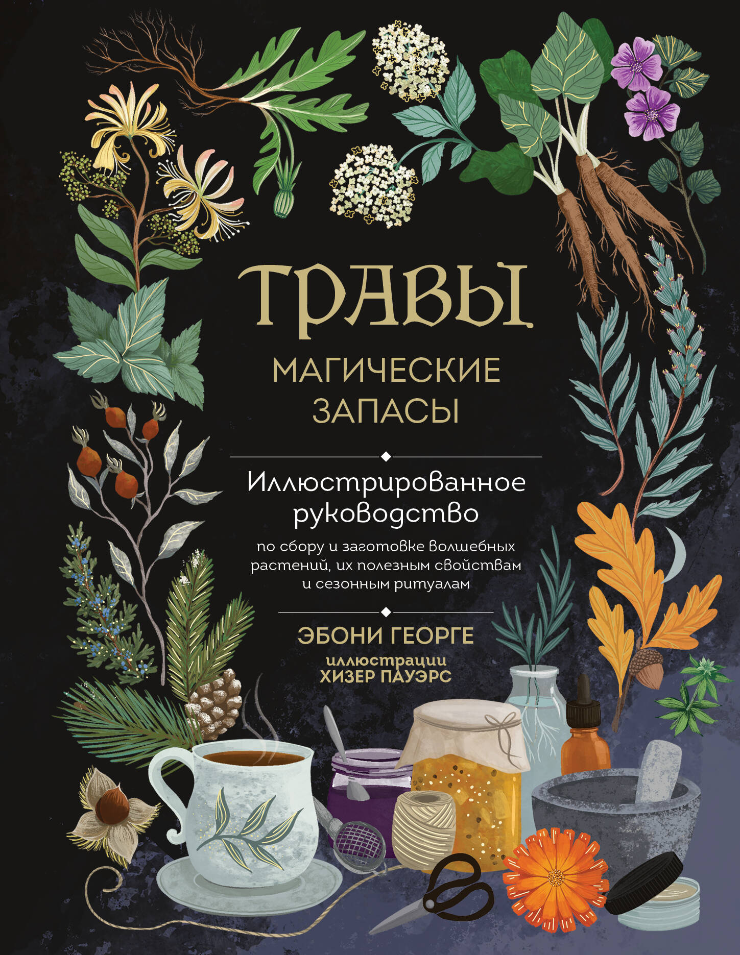 

Травы. Магические запасы. Иллюстрированное руководство по сбору и заготовке волшебных растений, их полезным свойствам и сезонным ритуалам