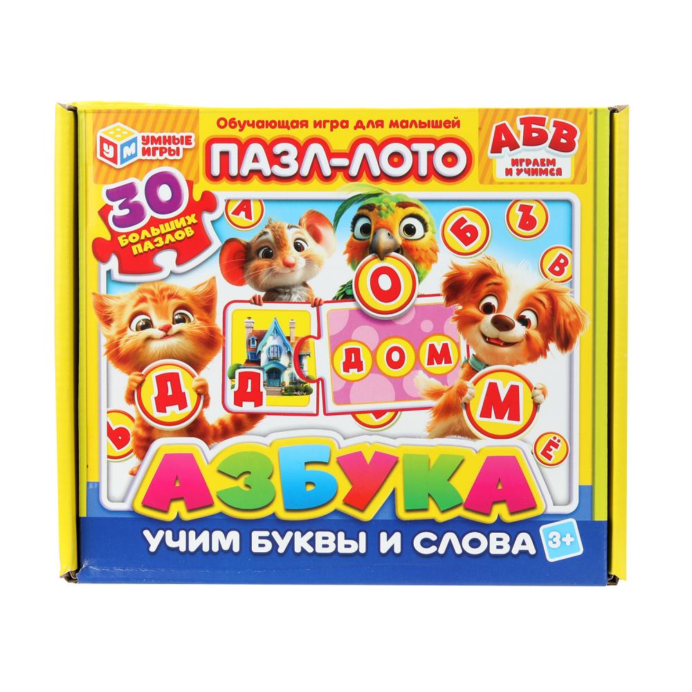 

Развивающая игра-пазл Азбука Пазл-лото 30 пазлов УМНЫЕ ИГРЫ 391181