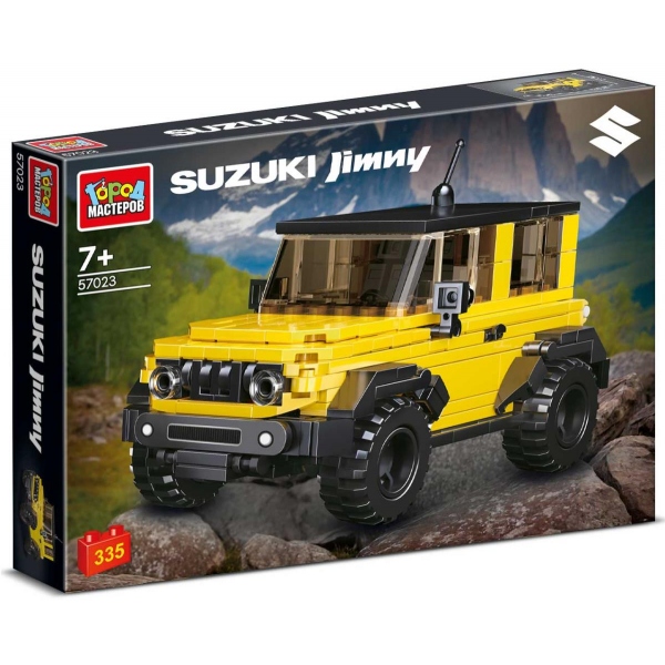 

Конструктор пластиковый Suzuki Jimny 335 дет. ГОРОД МАСТЕРОВ 57023-ZH