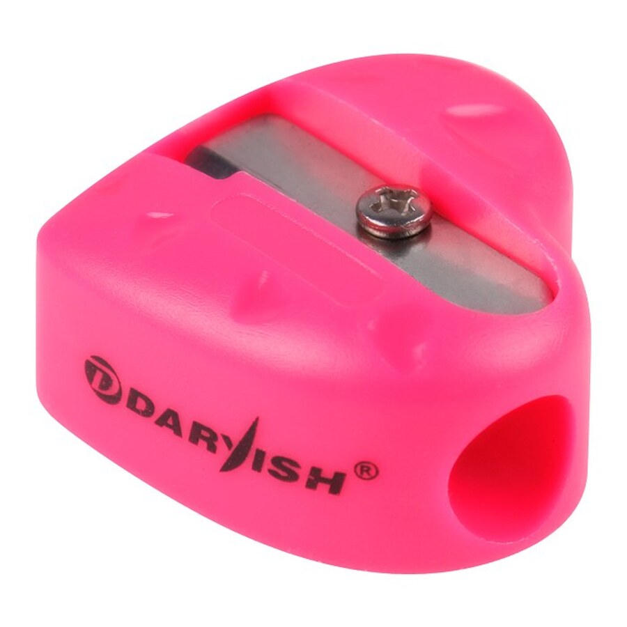 Точилка 1отв пластик Сердце ассорти DARVISH DV-10544 13₽