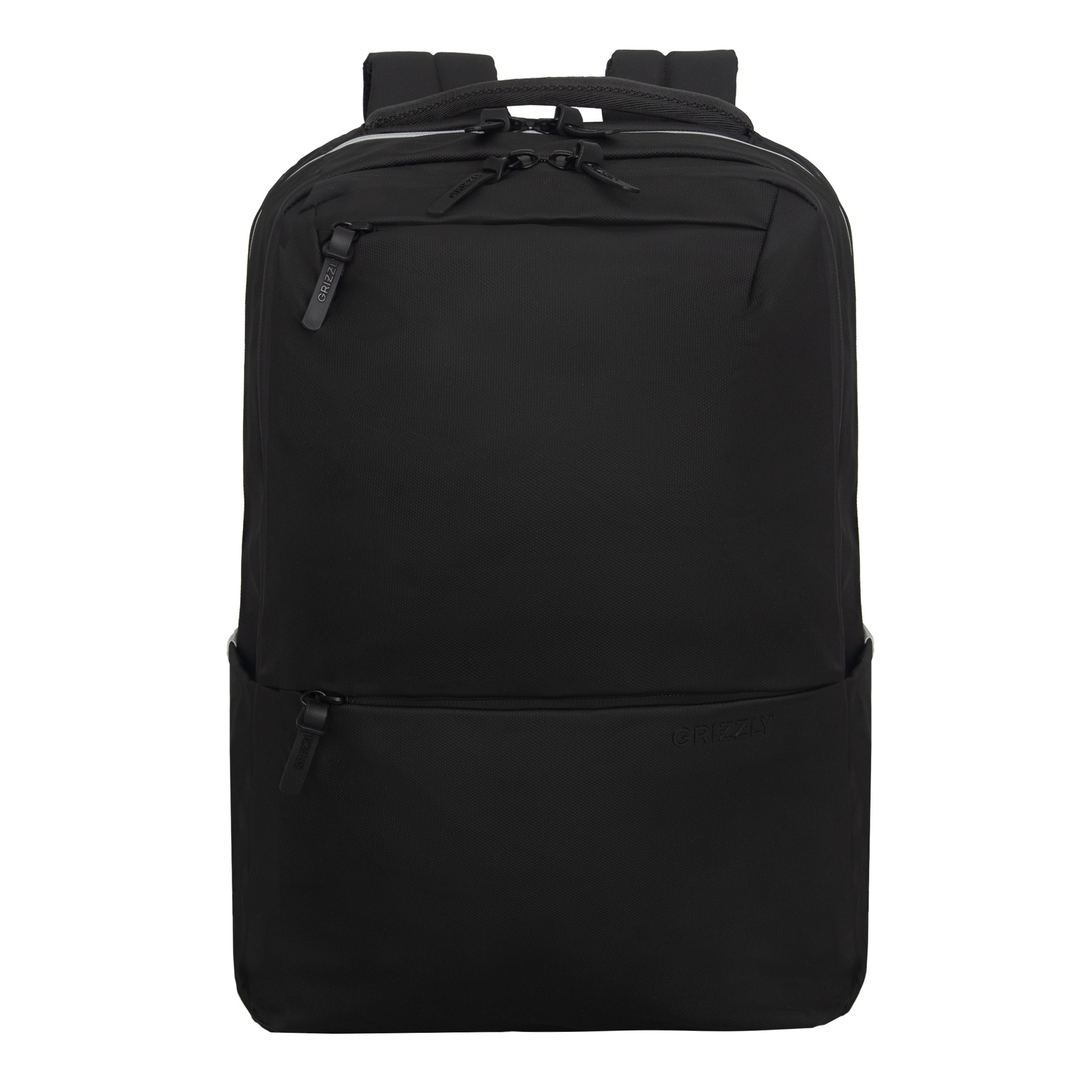 

Рюкзак 2отд. Черный-серый 29х43х15см GRIZZLY