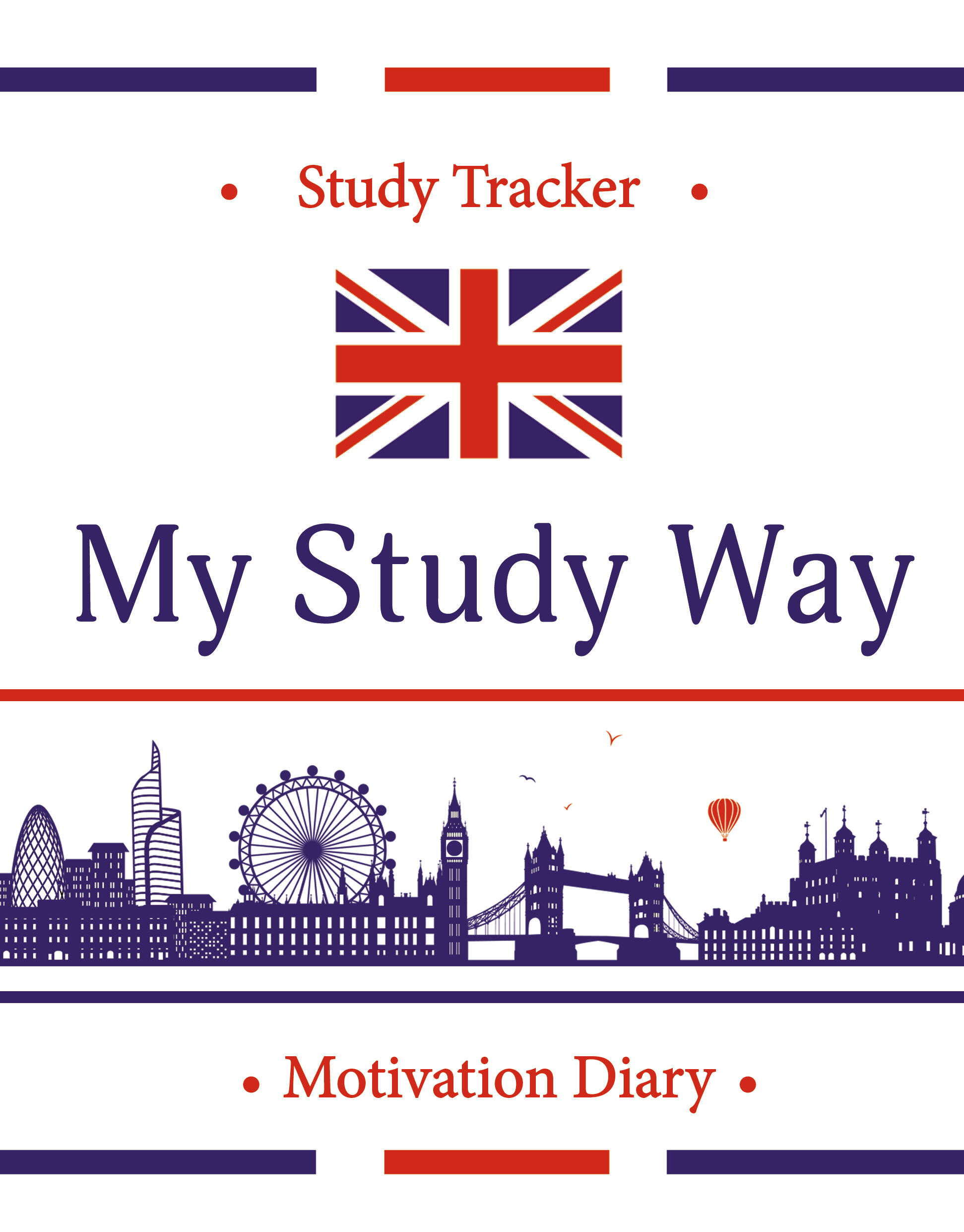 

Мотивационный дневник My Study Way: Motivation Diary. (Оформление 1)