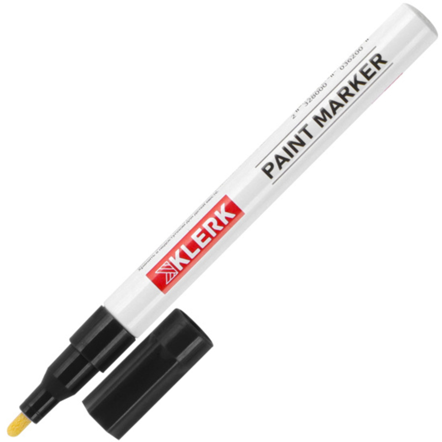 Маркер-краска Черный 2мм KLERK 170401 78₽