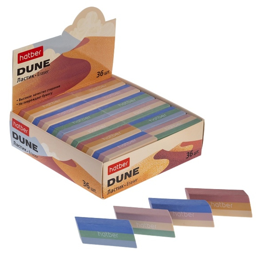 Ластик термопластрезина ассорти Duna HATBER ER_090959 18₽