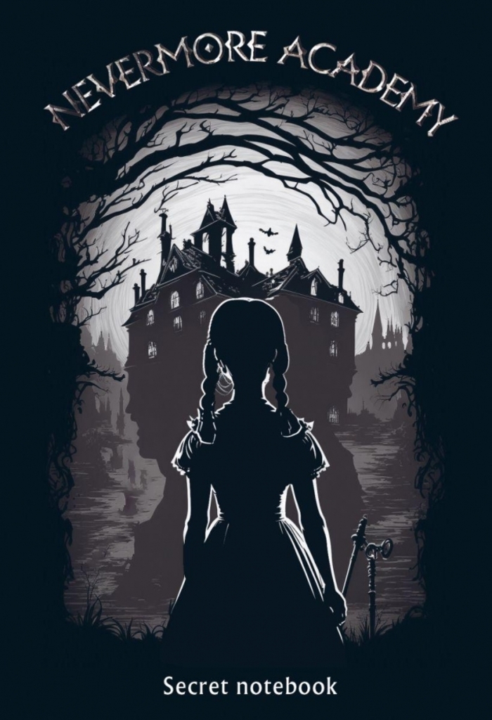 

Блокнот А5 48л тв.обл. Neverrmore Academy Secret notebook Эксмо 1318581