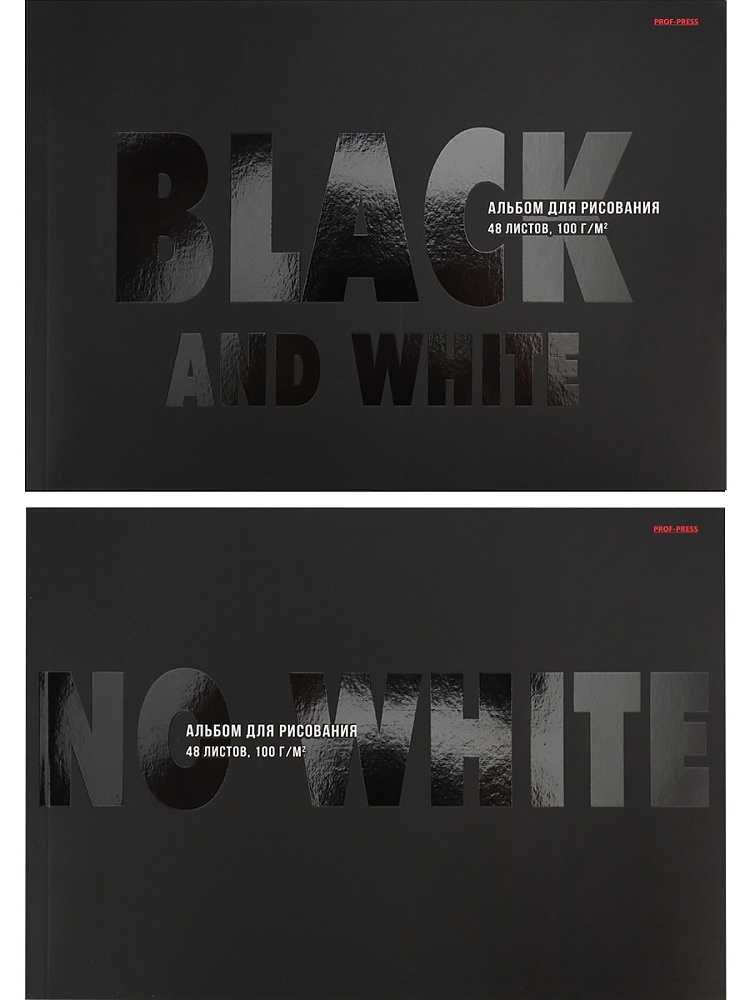 

Альбом для рисования А4 48л склейка No White мат.лам. ассорти 2 диз. 100г/м2 PROF-PRESS А48-4662 (уни)