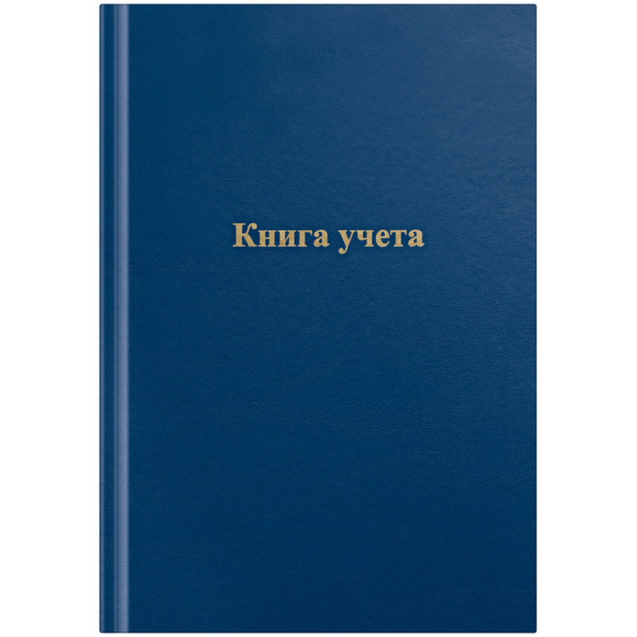

Книга учета А4 96л клетка тв.обл. бумвинил синий OfficeSpace 275754