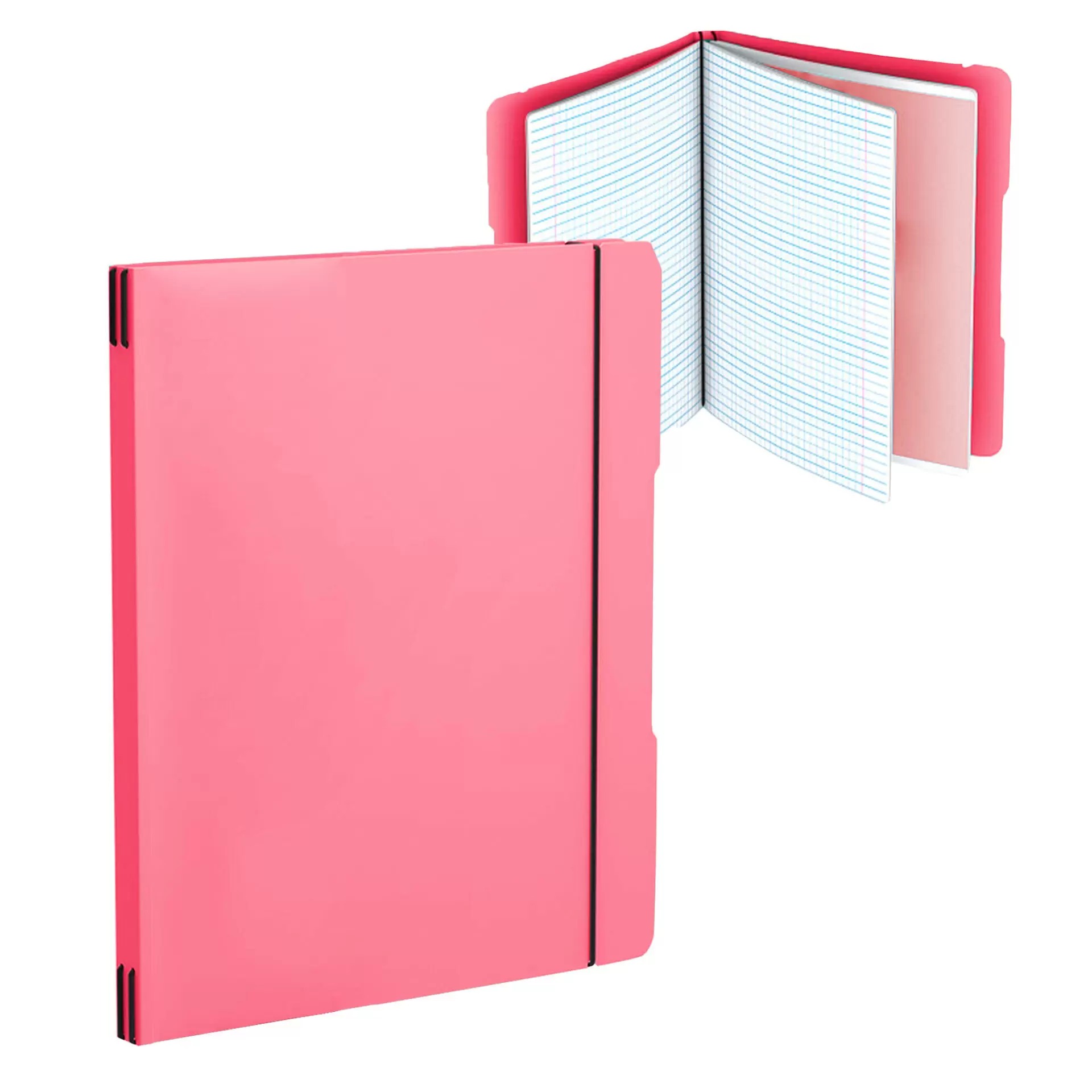 Тетрадь А4 96л клетка нить пласт.обл. DoubleBook. Вересковый 2 тетради Listoff ТПДБ496225