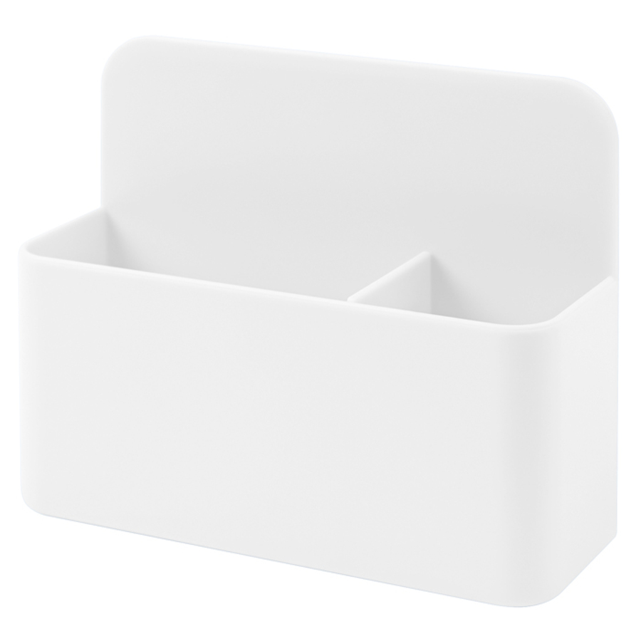 Подставка для канцелярии пластик 2отд белая на магните DARVISH DV-14398 130₽