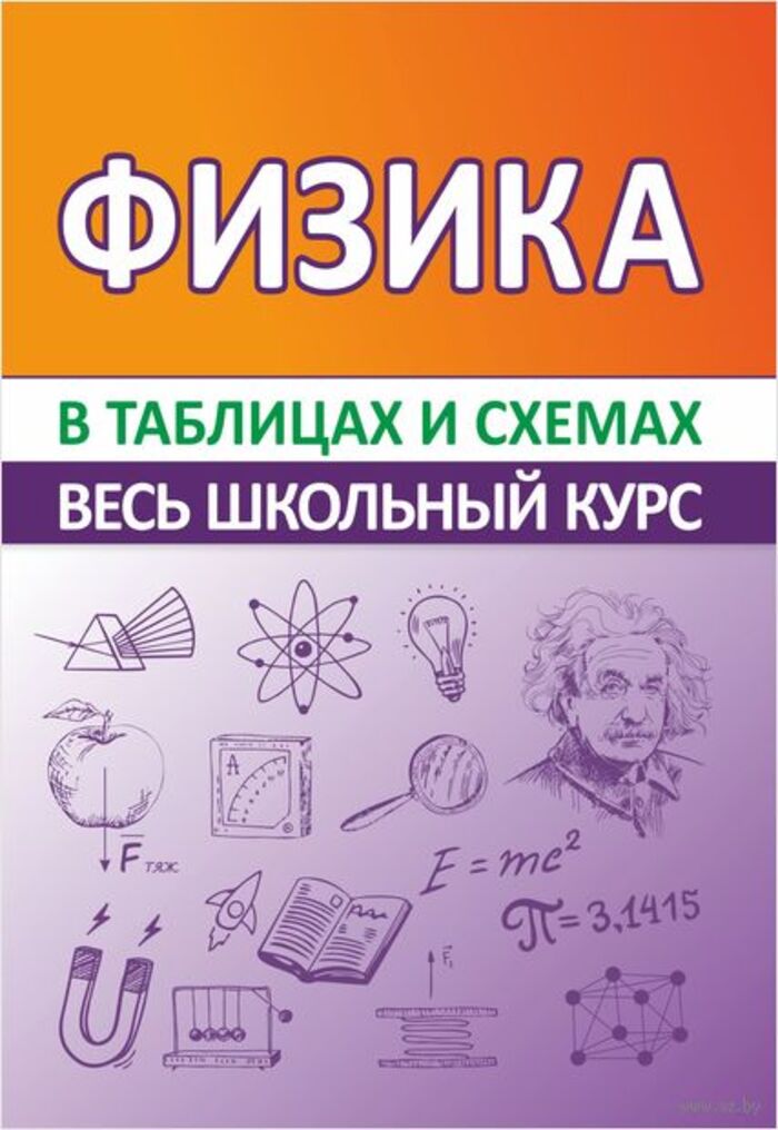 

Физика.Весь школьный курс в таблицах и схемах