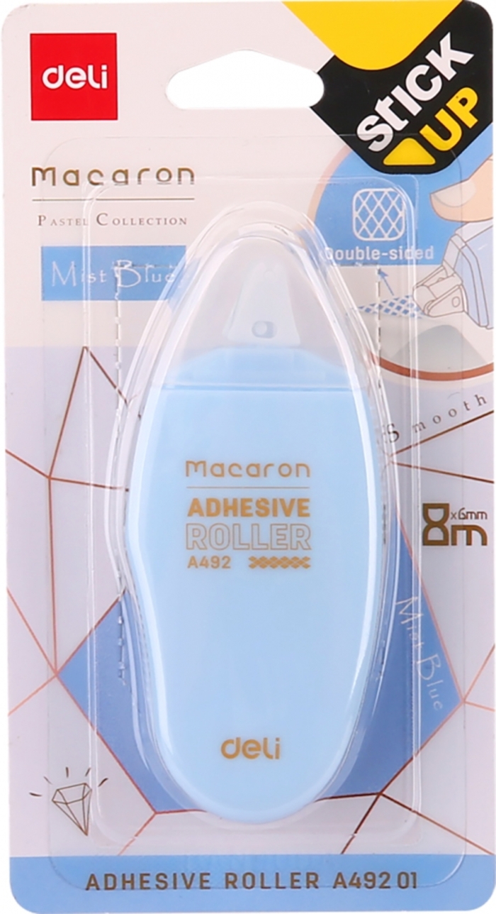 

Клей канцелярский роллер 6мм х 8м Macaron блистер ассорти DELI EA49201