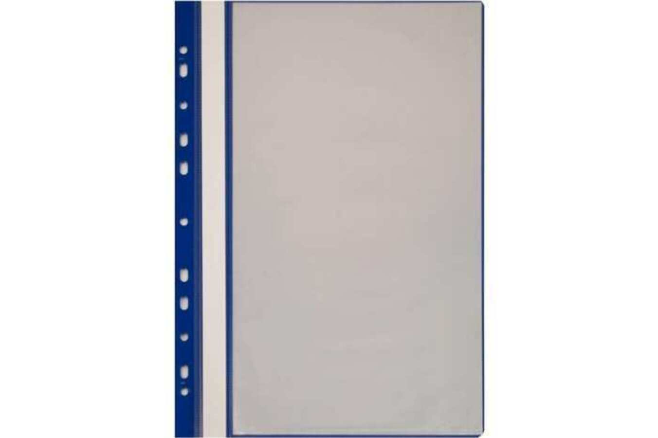 

Папка скоросшиватель пластик А4 на 20л с перфор. 10 вкладышей синяя 120/160мкм БЮРОКРАТ PS10BLUE