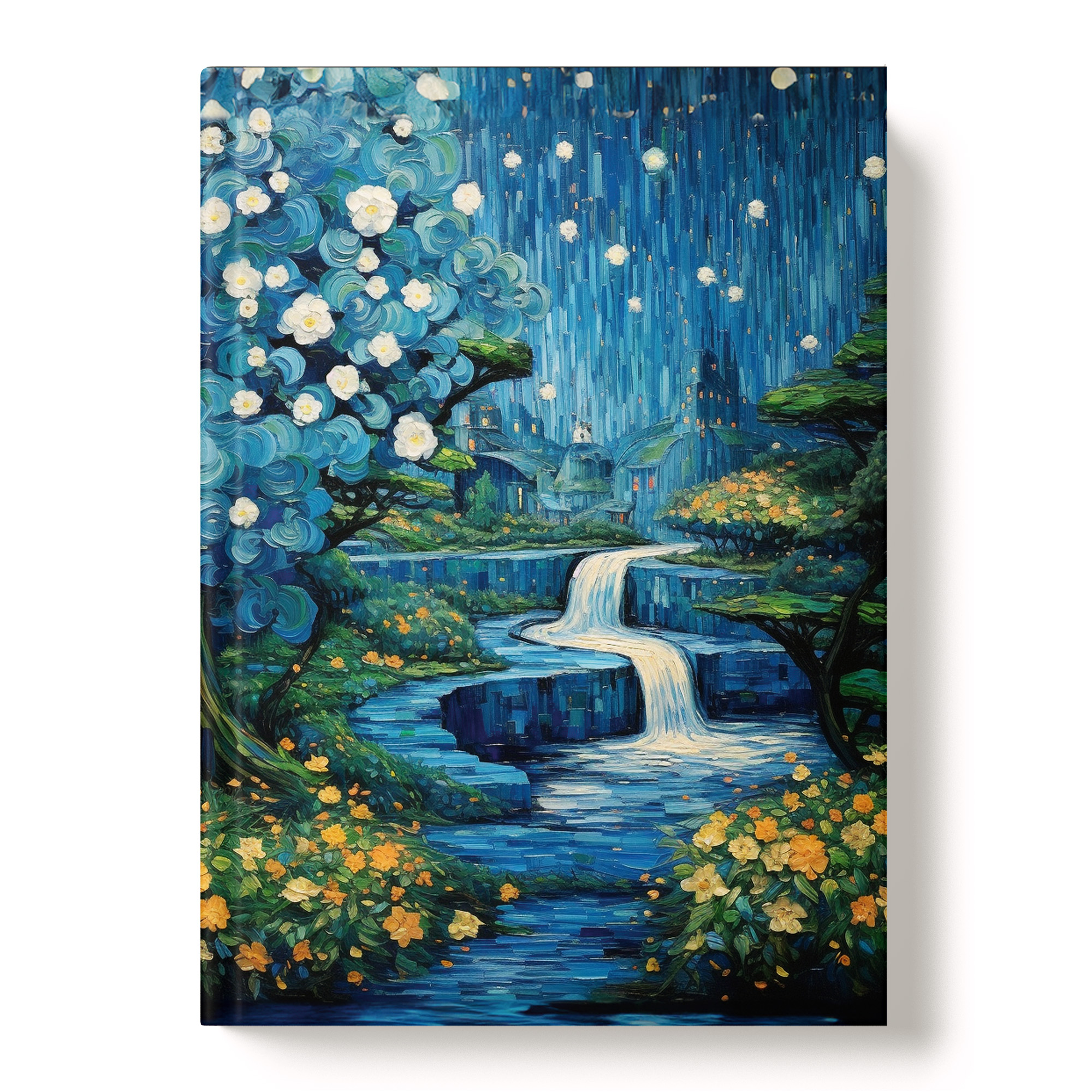 

Книжка записная А5 96л клетка тв.обл. Водопад мат.лам. ACADEMY STYLE 15137