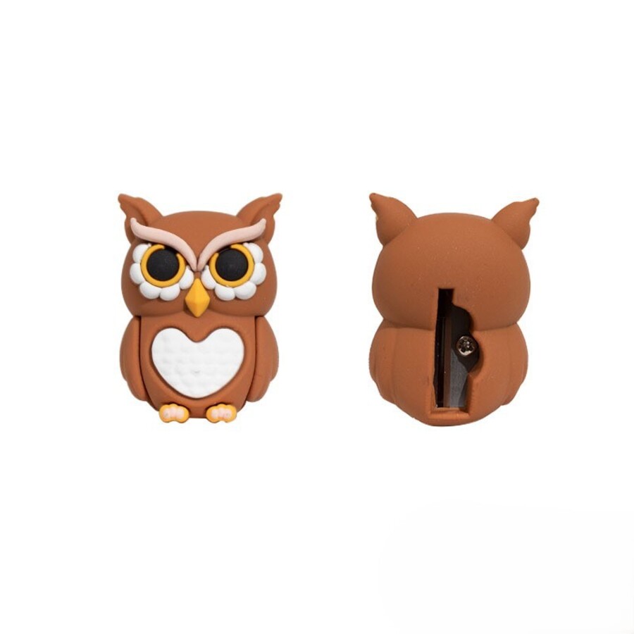 

Точилка 1отв. резина Сова коричневая ILIKEGIFT 131-417-02