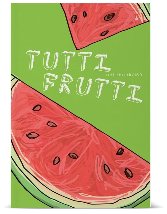 

Блокнот А5 160л клетка тв.обл. Fresh & Fruity BRUNO VISCONTI 3-160-074/22